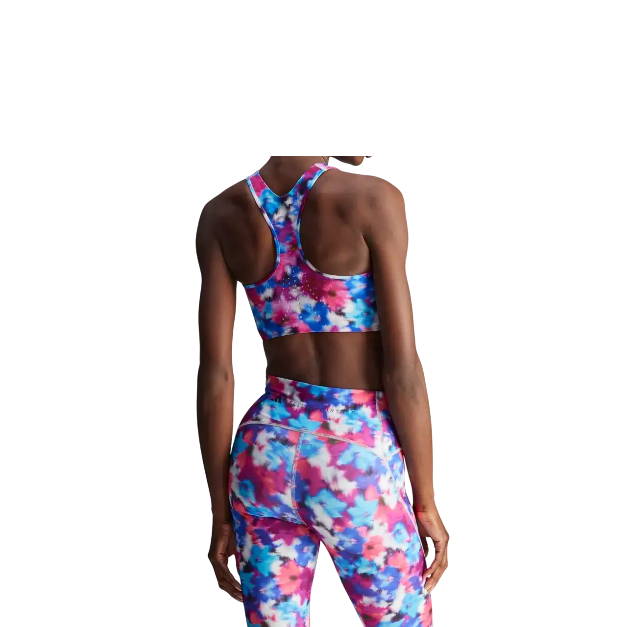 Adidas Women By Stella Mccartney Truepurpose Printed Bra Iw6350 Size Xs A-c