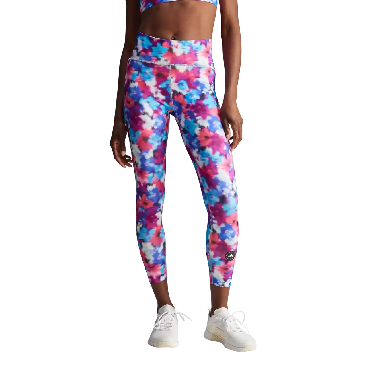 Adidas Women By Stella Mccartney Truepurpose Printed Optime Training Leggings Iw6349 Size Xs