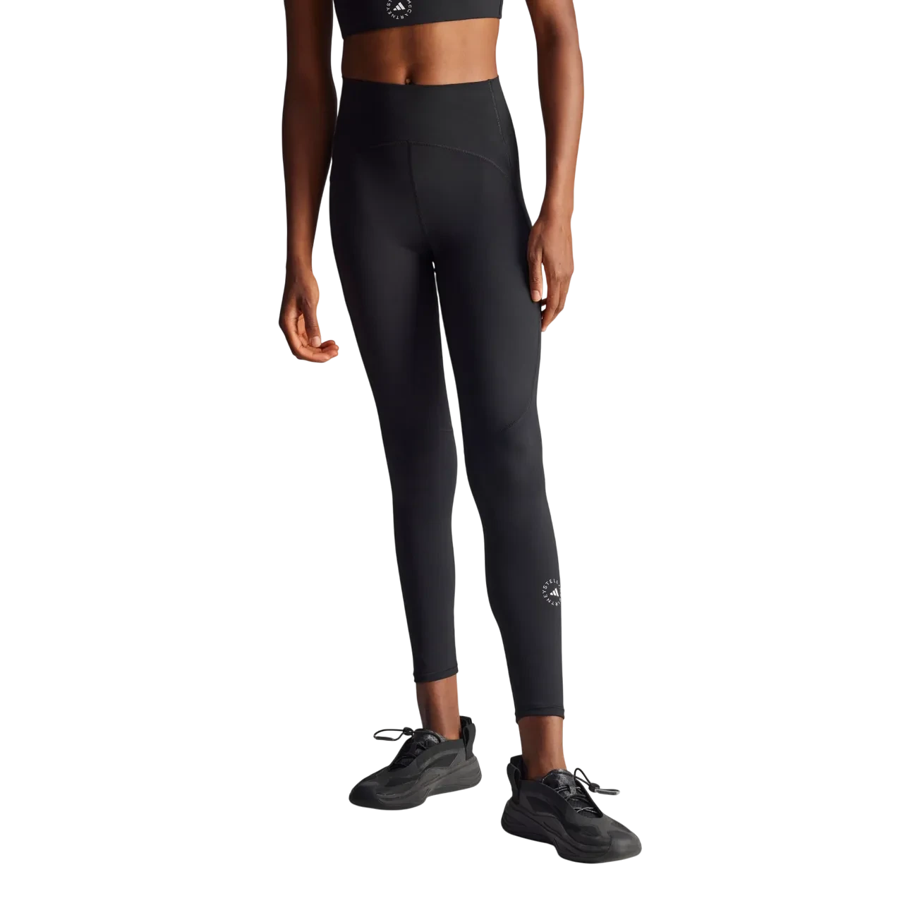 Adidas Women By Stella Mccartney Truestrength Yoga 7/8 Leggings Black Iw6376 Size Xs
