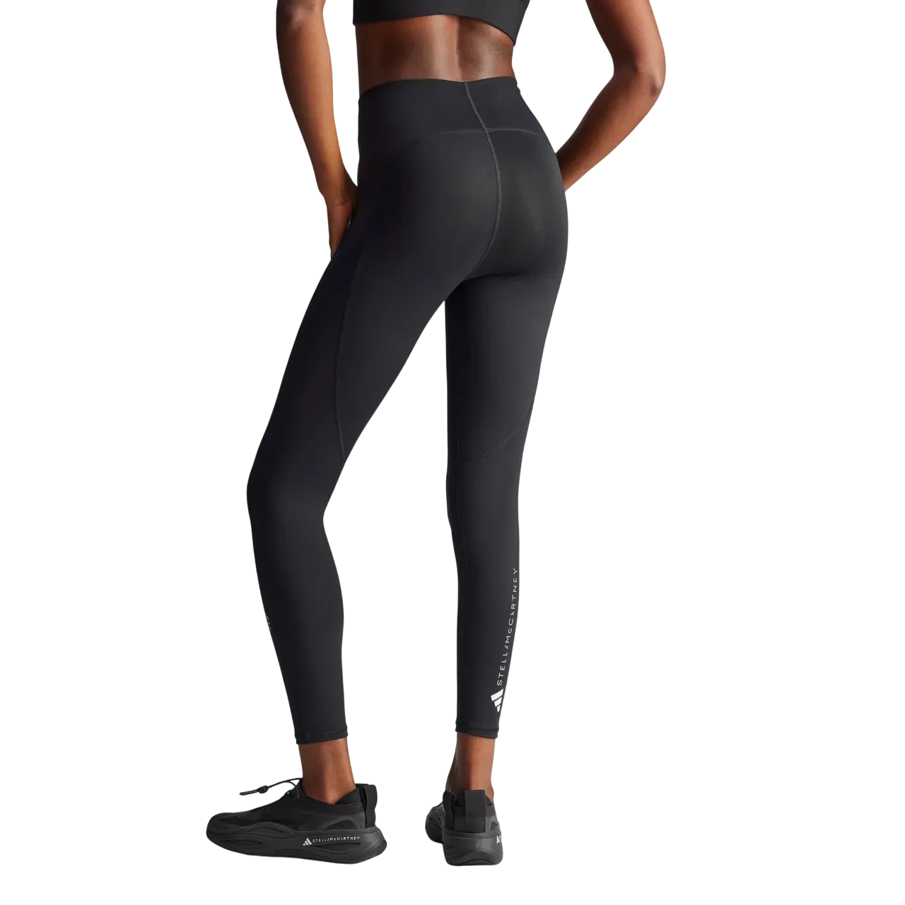 Adidas Women By Stella Mccartney Truestrength Yoga 7/8 Leggings Black Iw6376 Size Xs
