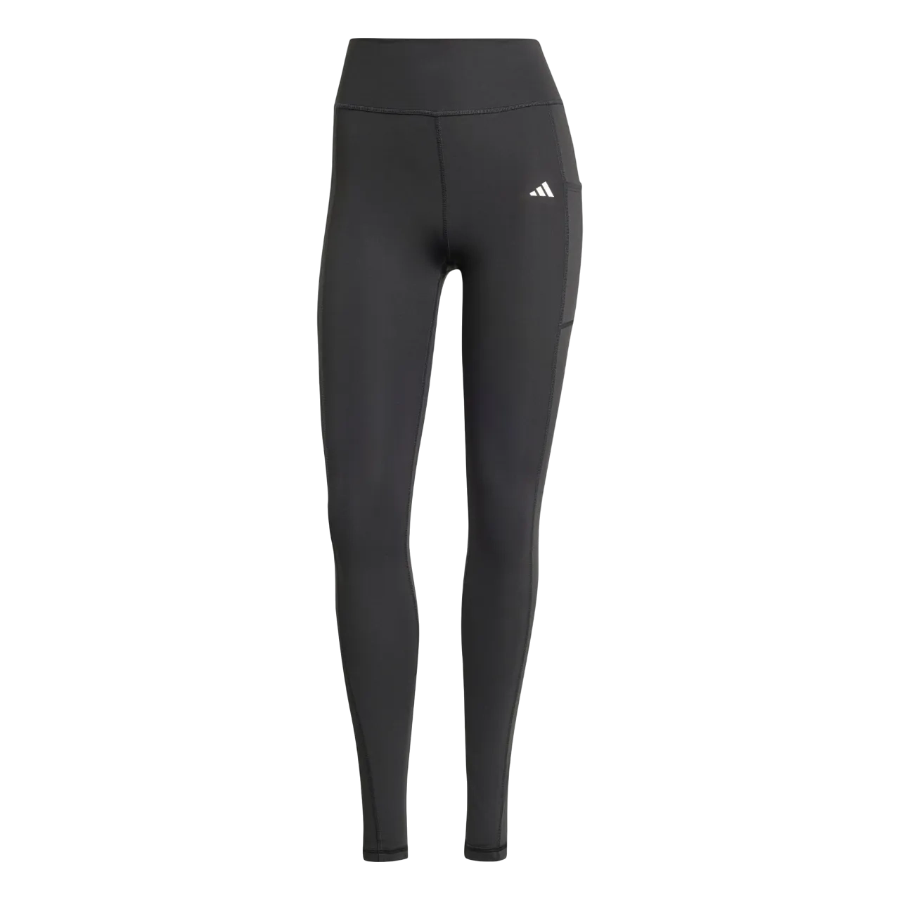 Adidas Women Optimé Full-length Leggings Black Iq2688 Size Xs