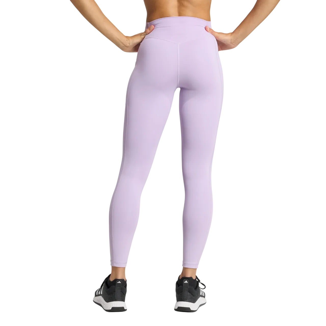 Adidas Women Optimé Stash 7/8 Leggings Powder Plum Jw7612 Size 2xs
