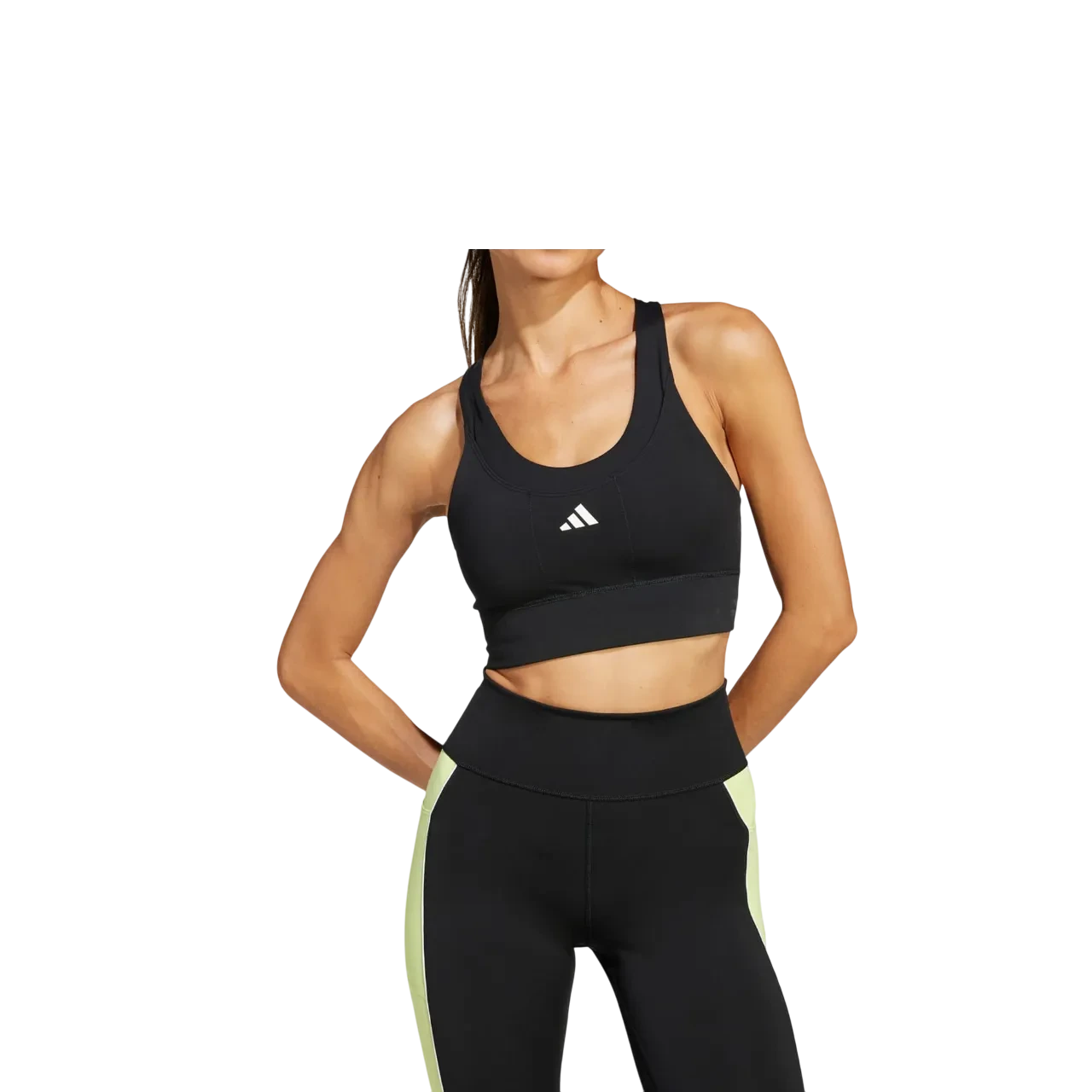 Adidas Women Run Pocket Medium Support Bra Black Ji5973 Size Xs A-b