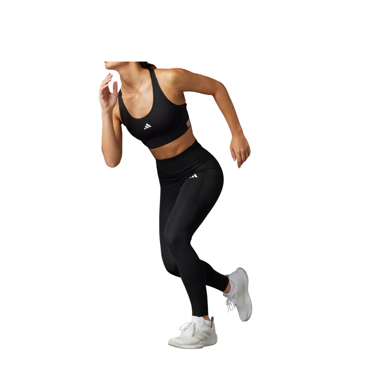 Adidas Women Techfit Medium-support Adjuster Bra Black It2399 Size Xs A-b