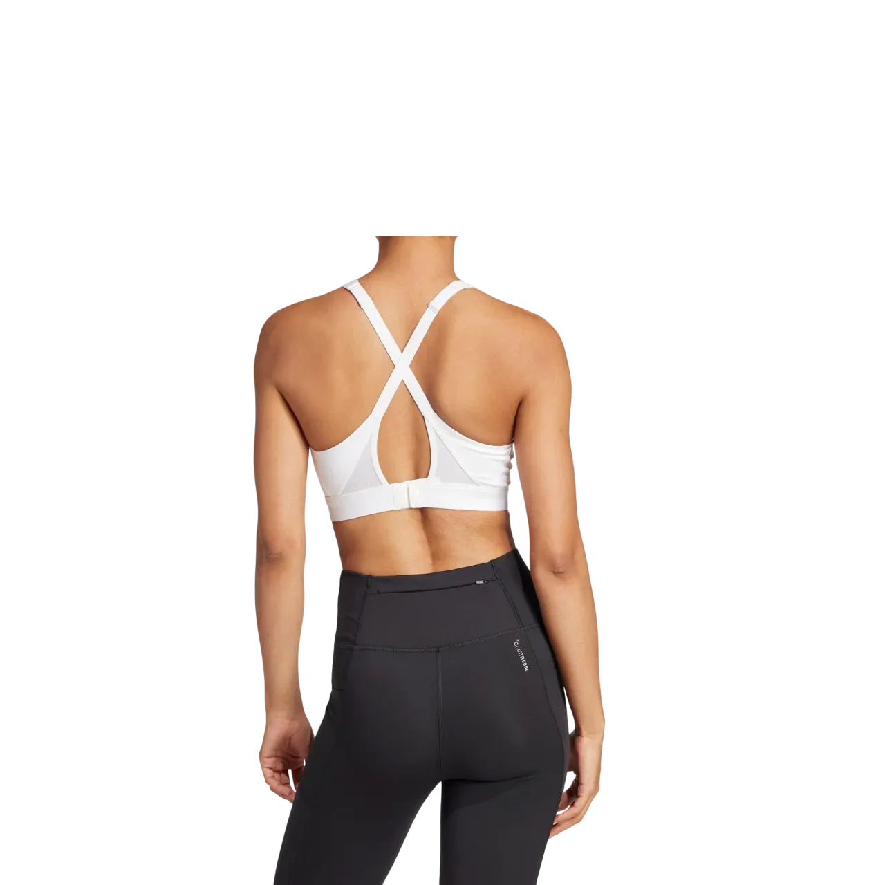 Adidas Women Ultimate Run High-support Bra White Ji5982 Size Xs A-b