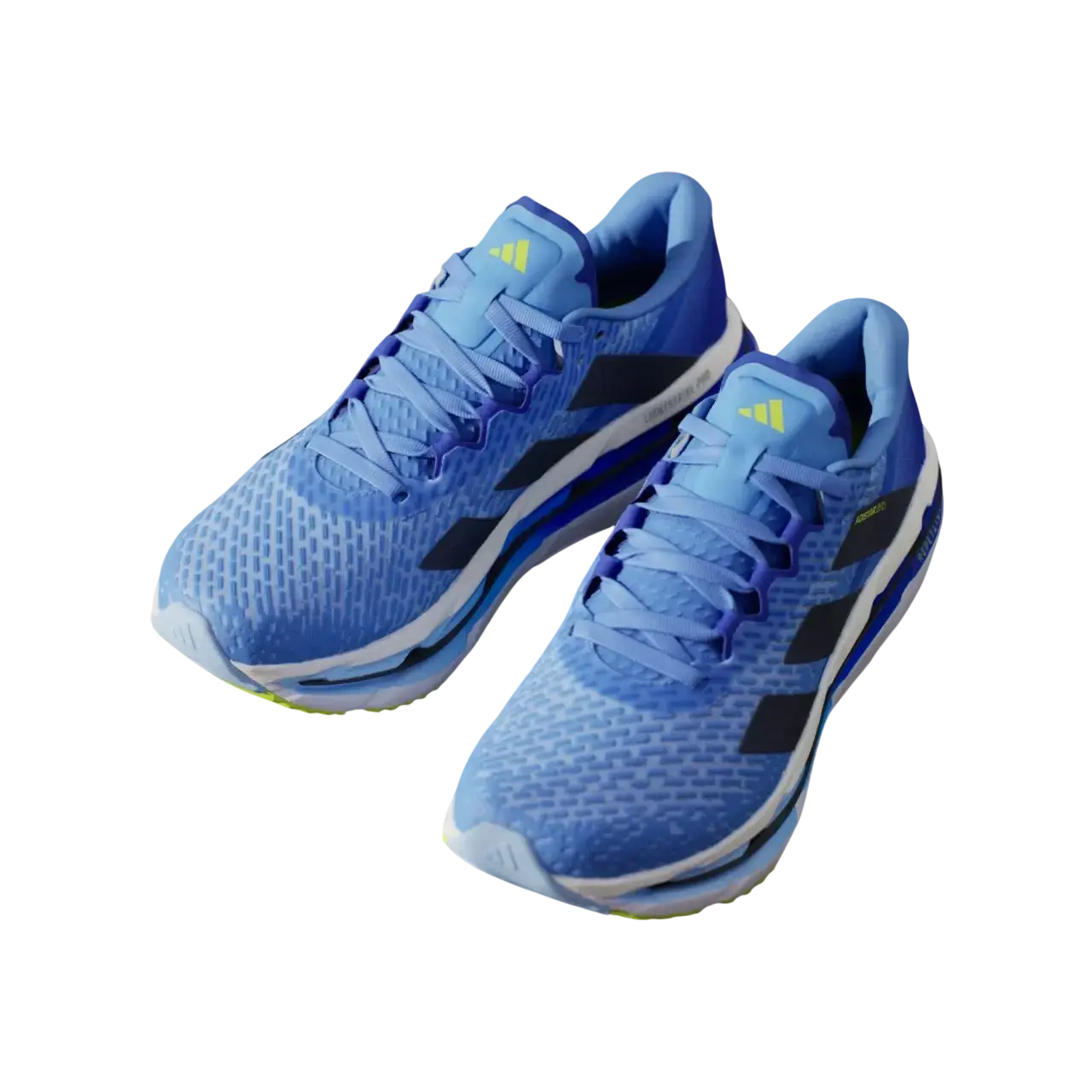 Adidas Adistar Byd Running Shoes Blue Fusion / Legend Ink / Solar Slime Size 40