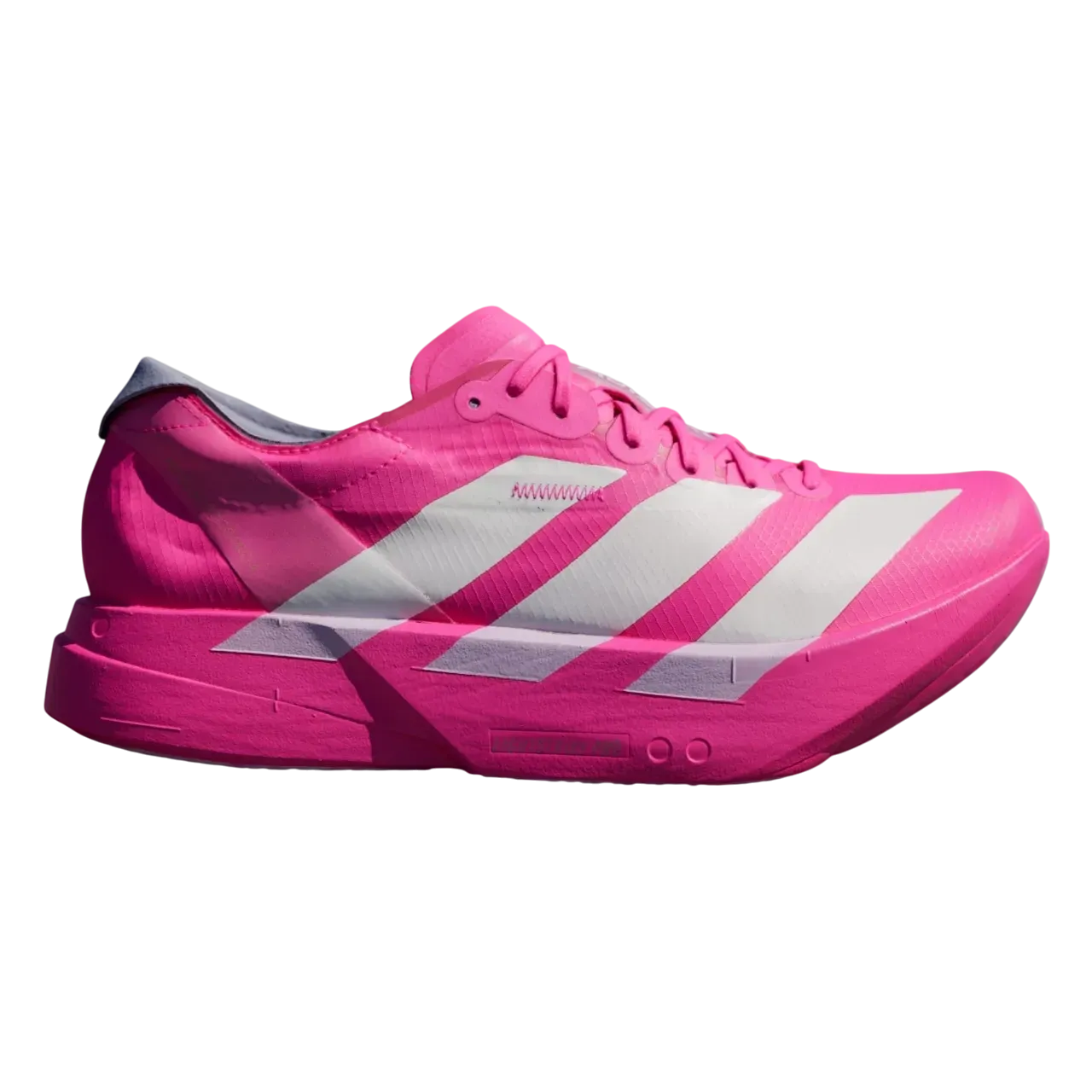Adidas Adizero Adios Pro 4 Shoes Shock Pink / Zero Metalic / Aurora Plum Size 40