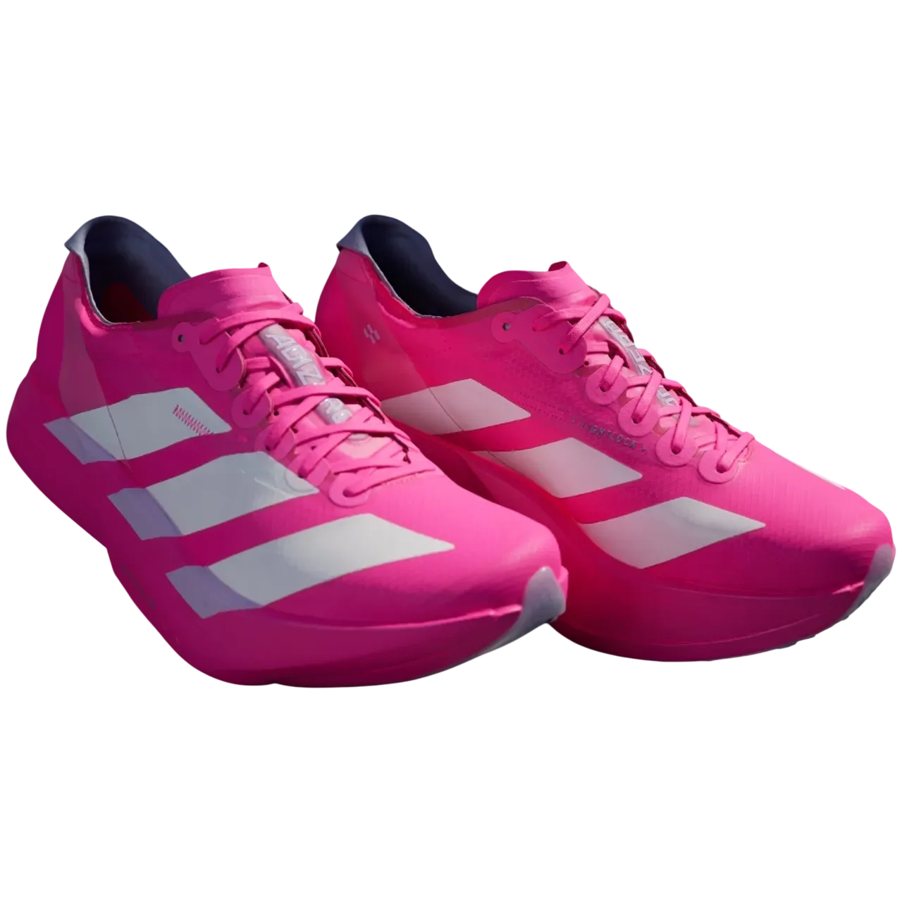 Adidas Adizero Adios Pro 4 Shoes Shock Pink / Zero Metalic / Aurora Plum Size 40