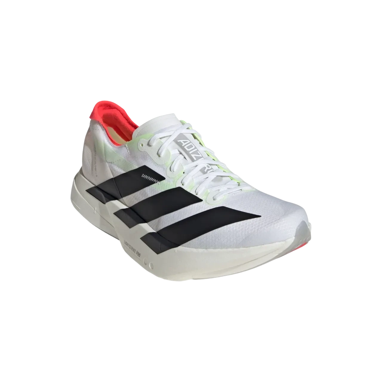 Adidas Adizero Adios Pro 4 Shoes Cloud White / Core Black / Silver Metallic Size 40