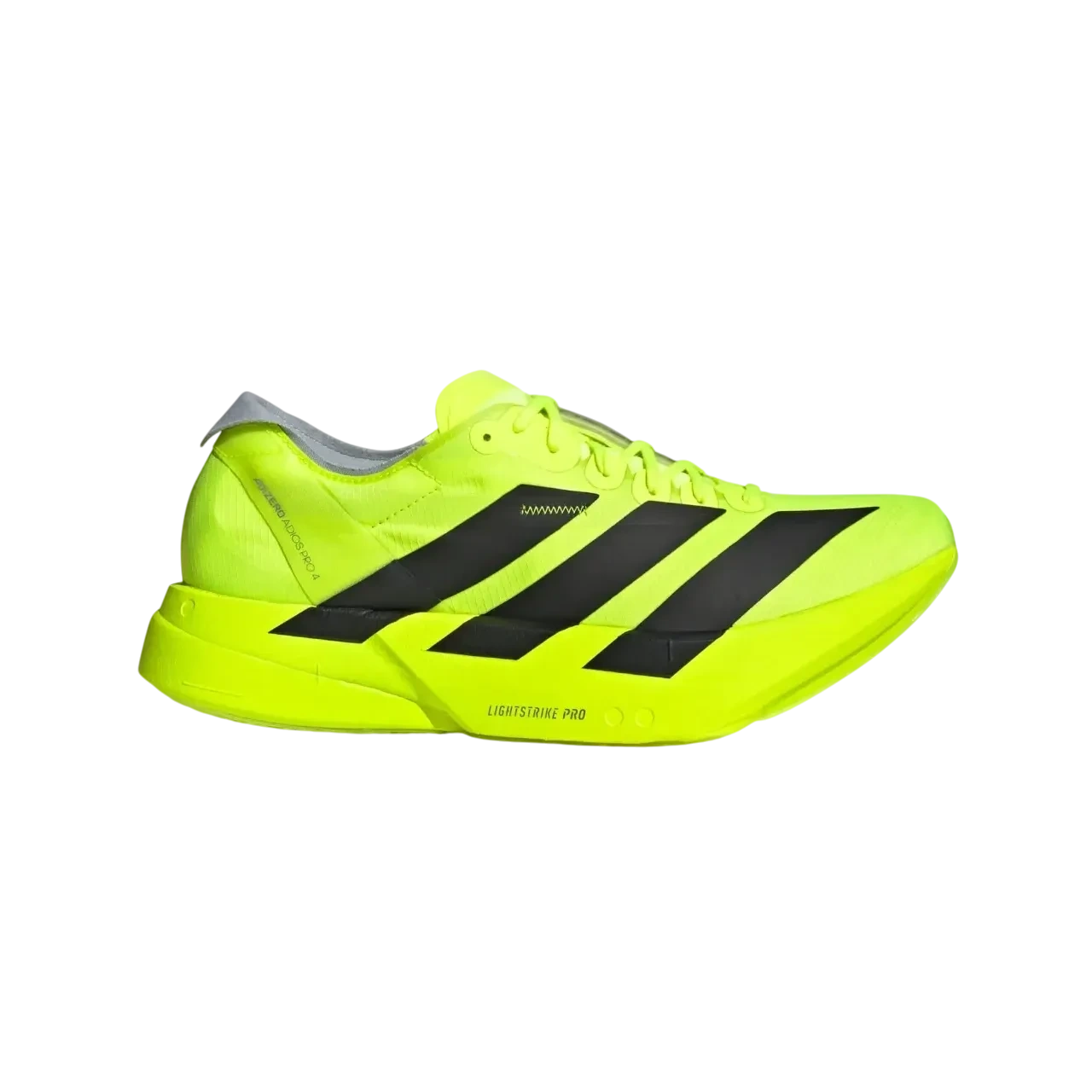 Adidas Adizero Adios Pro 4 Shoes Lucid Lemon / Core Black / Halo Silver Size 40