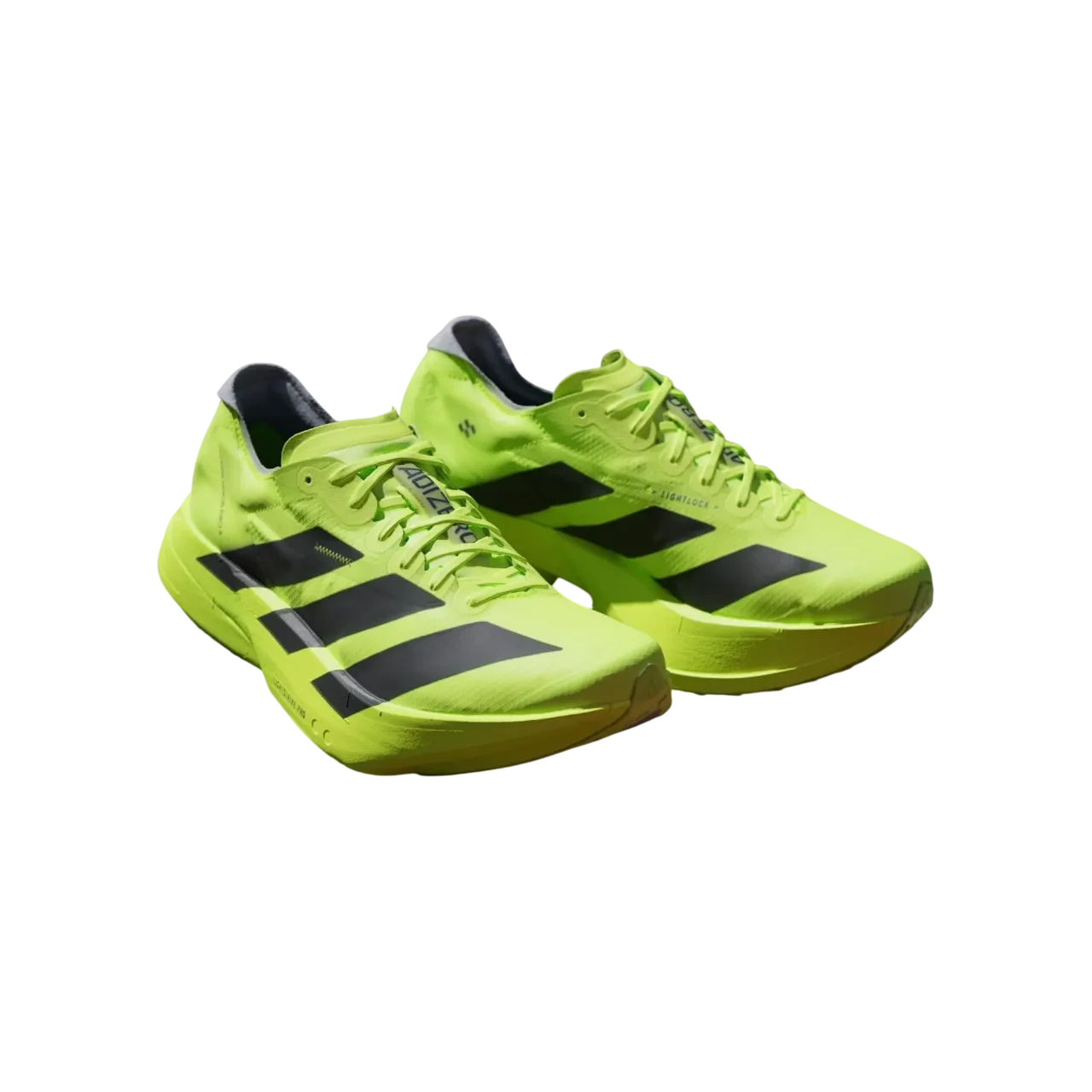 Adidas Adizero Adios Pro 4 Shoes Lucid Lemon / Core Black / Halo Silver Size 40