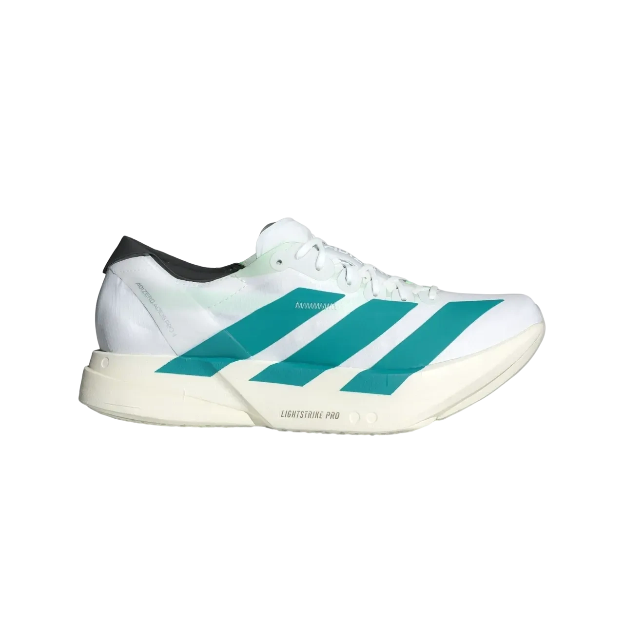 Adidas Adizero Adios Pro 4 Shoes Cloud White / Pure Teal / Carbon Size 40