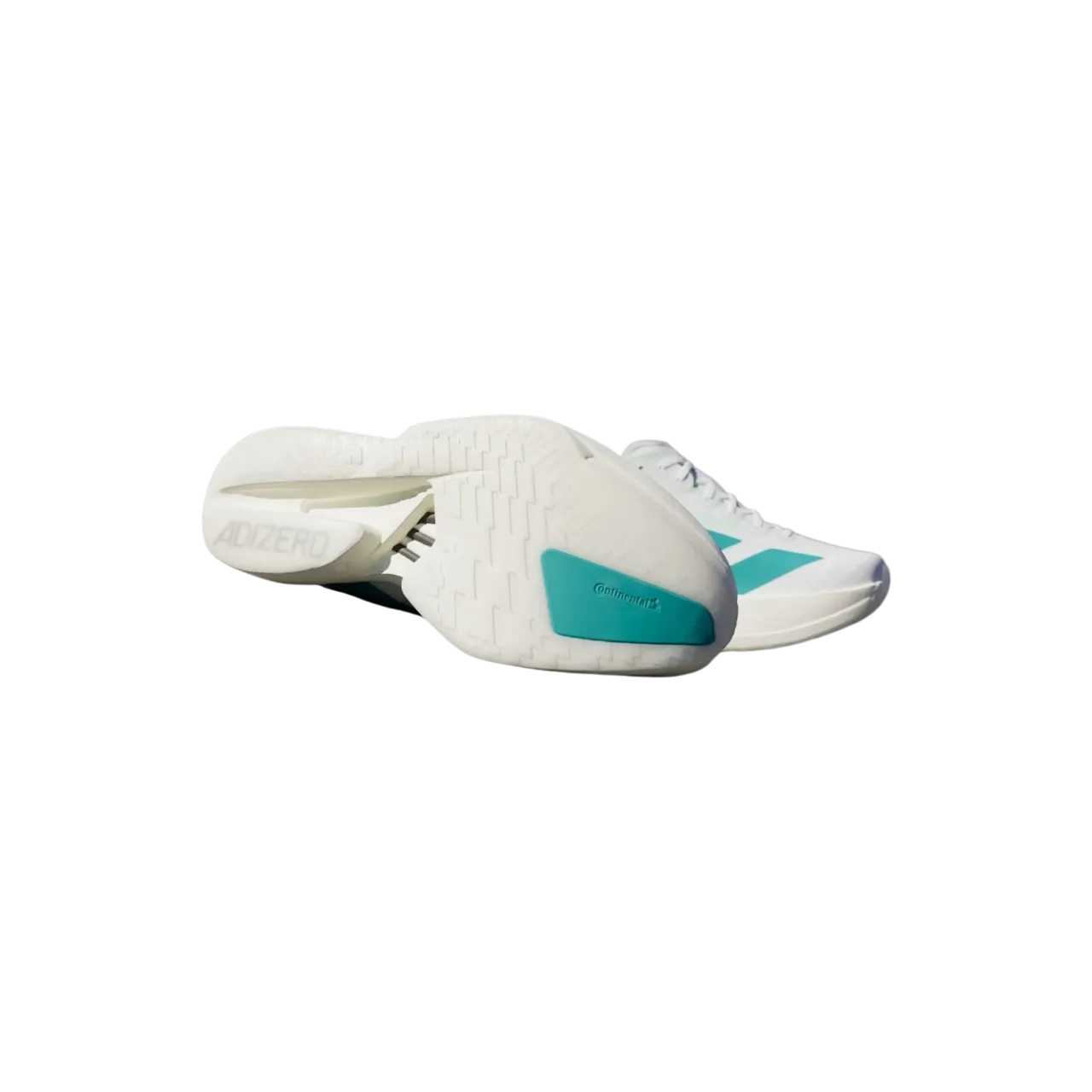 Adidas Adizero Adios Pro 4 Shoes Cloud White / Pure Teal / Carbon Size 40