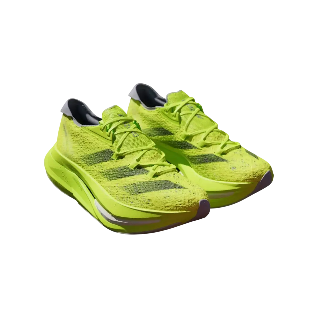 Adidas Adizero Prime X 2.0 Strung Shoes Lucid Lemon / Core Black / Halo Silver Size 40 2/3