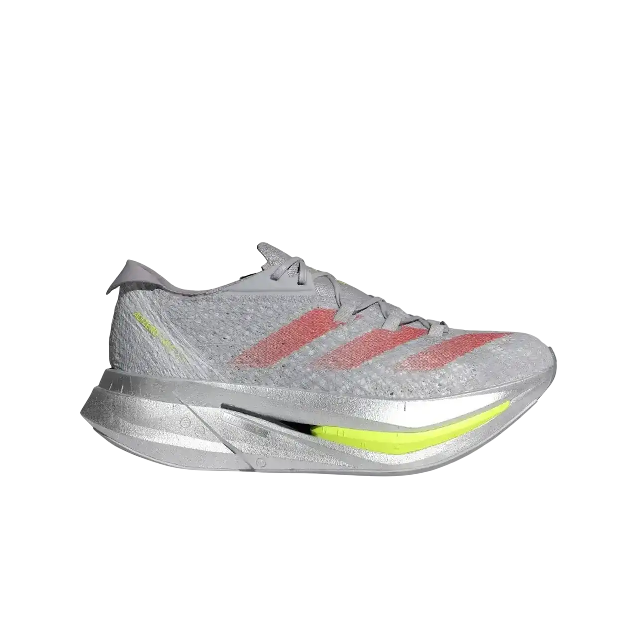 Adidas Adizero Prime X 2.0 Strung Shoes Grey Two / Lucid Red / Glory Grey Size 47 1/3