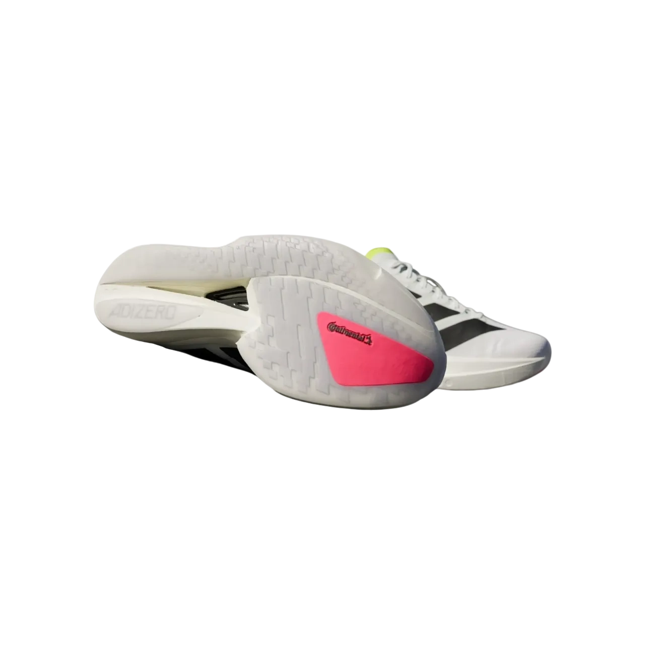 Adidas Adizero Takumi Sen 11 Shoes Cloud White / Core Black / Lucid Red Size 40