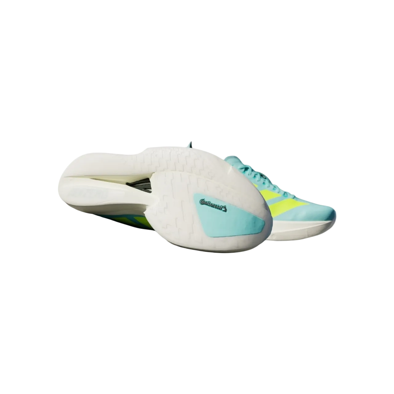 Adidas Adizero Takumi Sen 11 Shoes Flash Aqua / Zero Metalic / Mint Ton Size 40