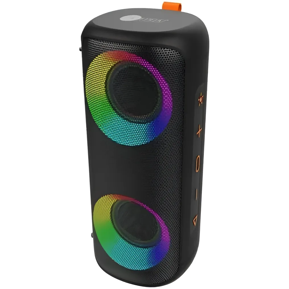 Afra Bluetooth Speaker, 12watts, Plastic Body, Ultra Bass, Ipx4 Waterproof, 3.7v/3000mah Rechargeable Battery, , Af-0012bsbk2