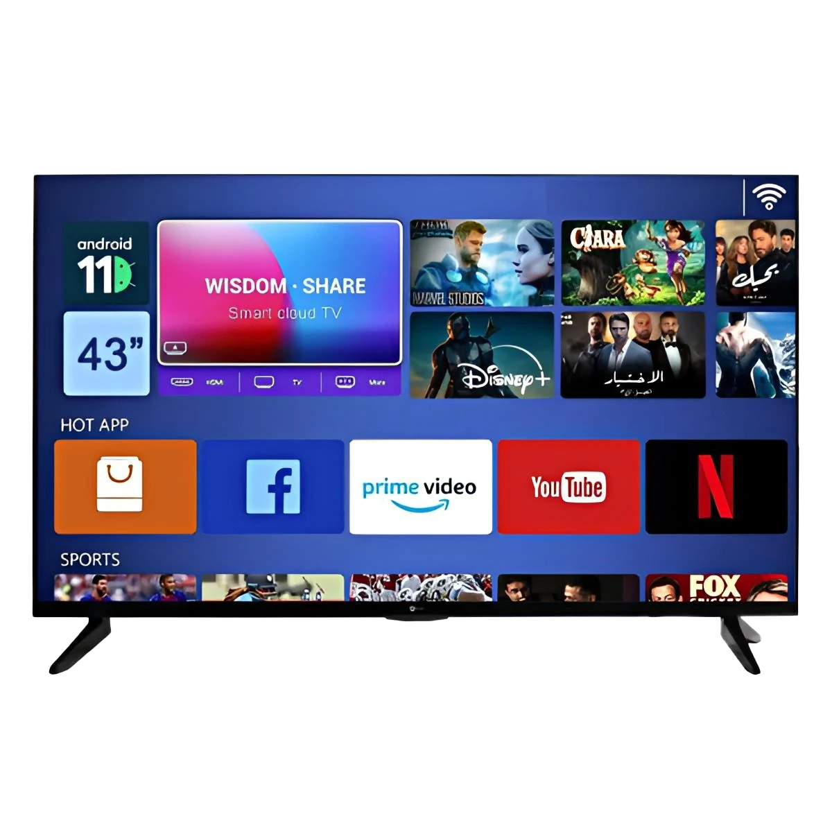 Afra Led Tv 43 4K Uhd Smart_Af-43114Kbk