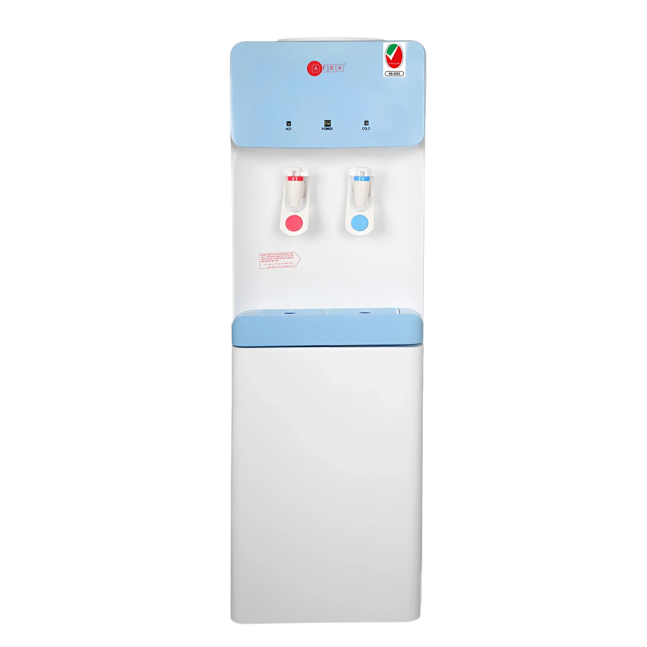 Afra Water Dispenser Top Loading Bottled 2 Tap_Af-95Wdwt