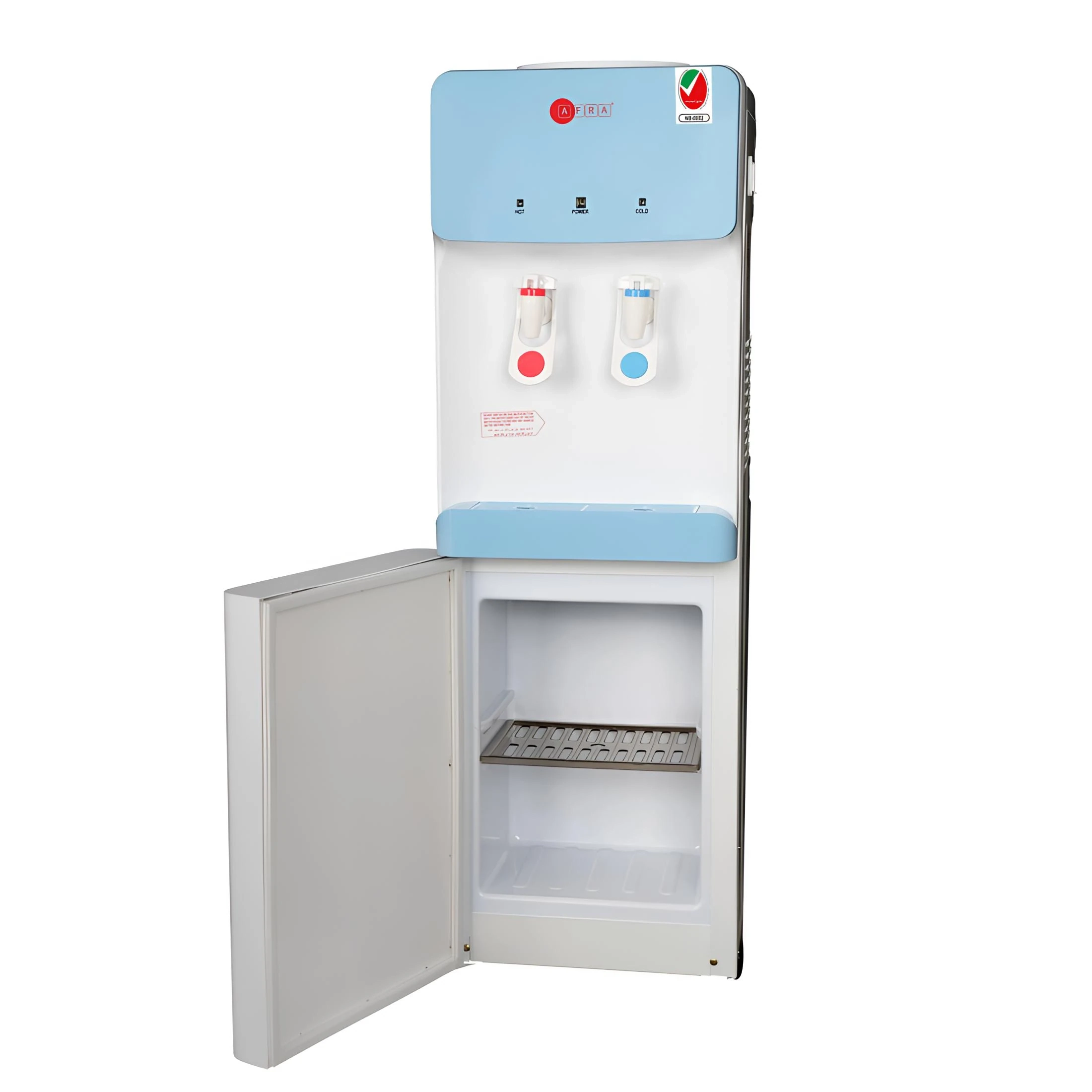 Afra Water Dispenser Top Loading Bottled 2 Tap_Af-95Wdwt