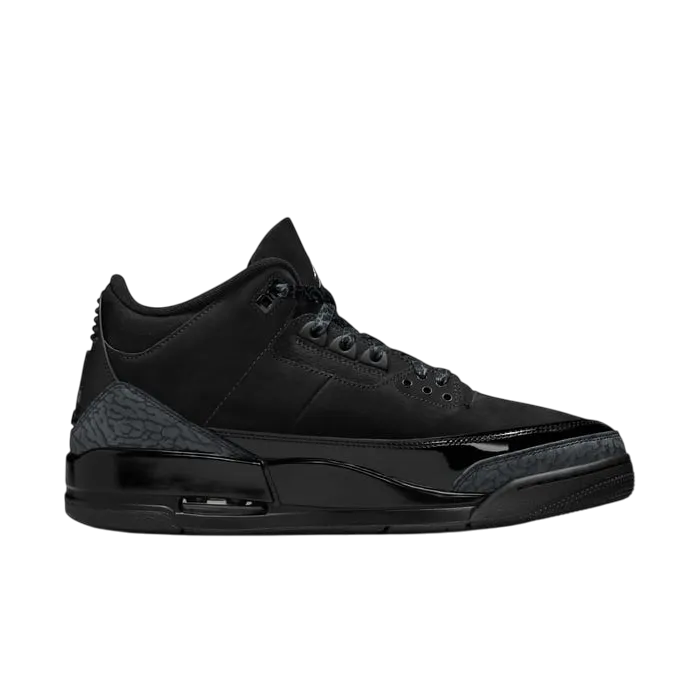 Nike Air Jordan 3 Black Cat Men's Shoes Ct8532-001 Size 46