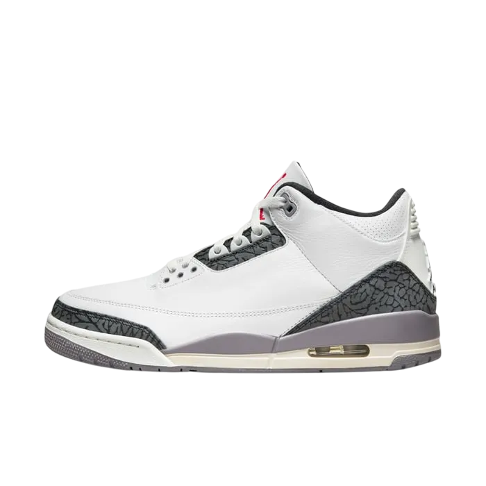 Nike Air Jordan 3 Retro Cement Grey Men's Shoes Ct8532-106 Size 49.5