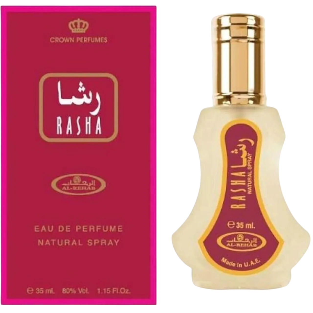 Al-rehab Rasha Eau De Perfume For Men 35ml