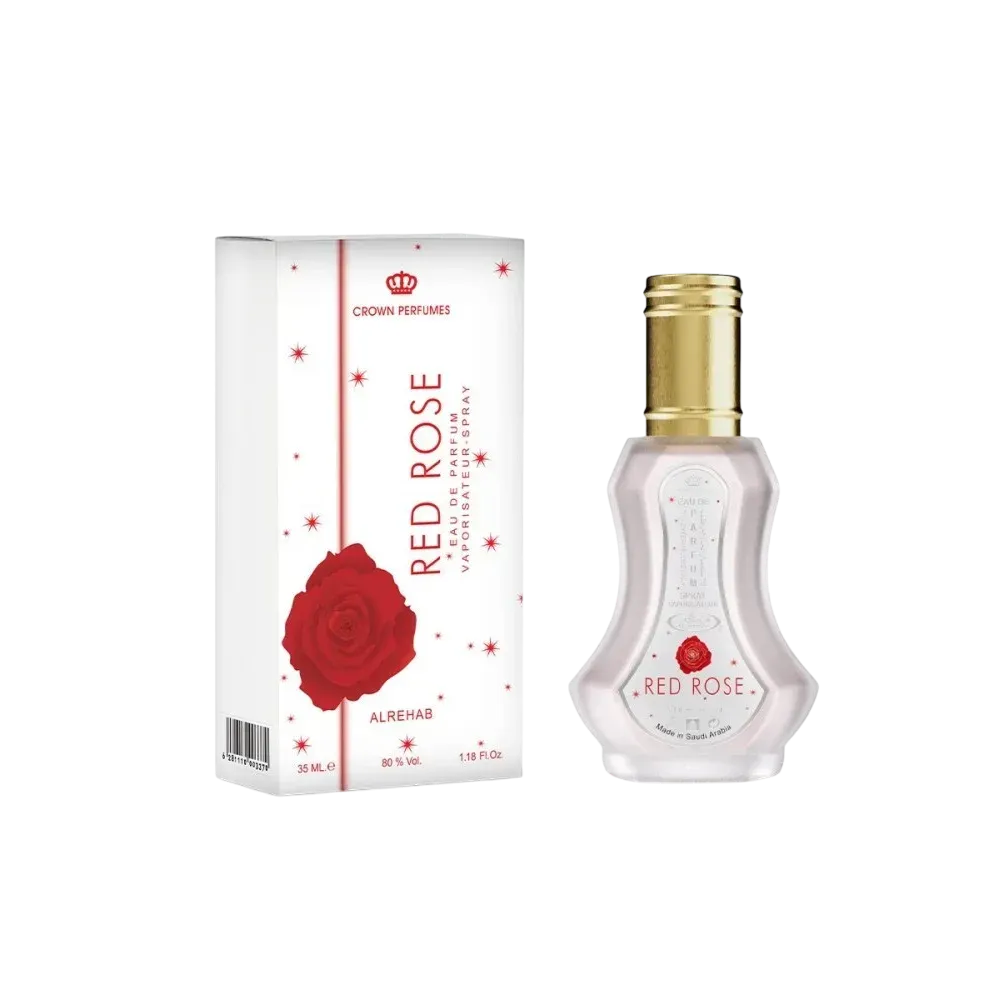 Al-rehab Red Rose Eau De Perfume For Women 35ml