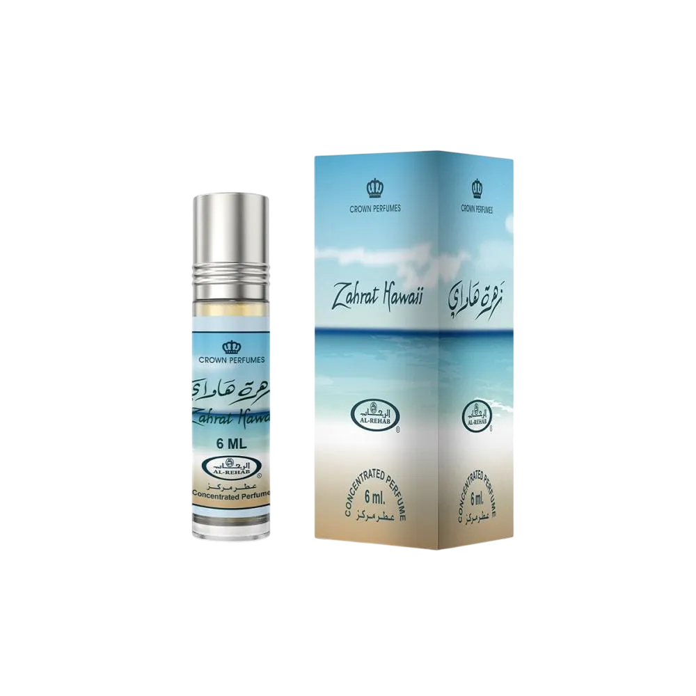 Al-rehab Zahrat Hawaii Oil Perfume 6 Ml