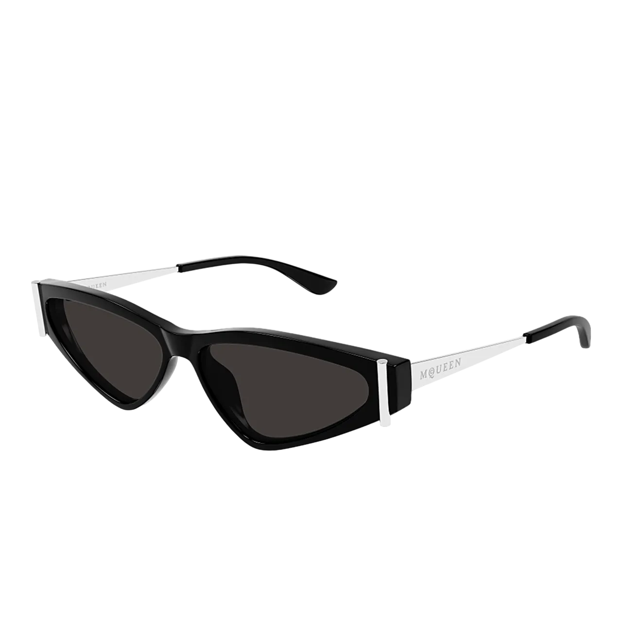 Alexander Mcqueen Engraved Logo Irregular Women's Am0493s Sunglasses