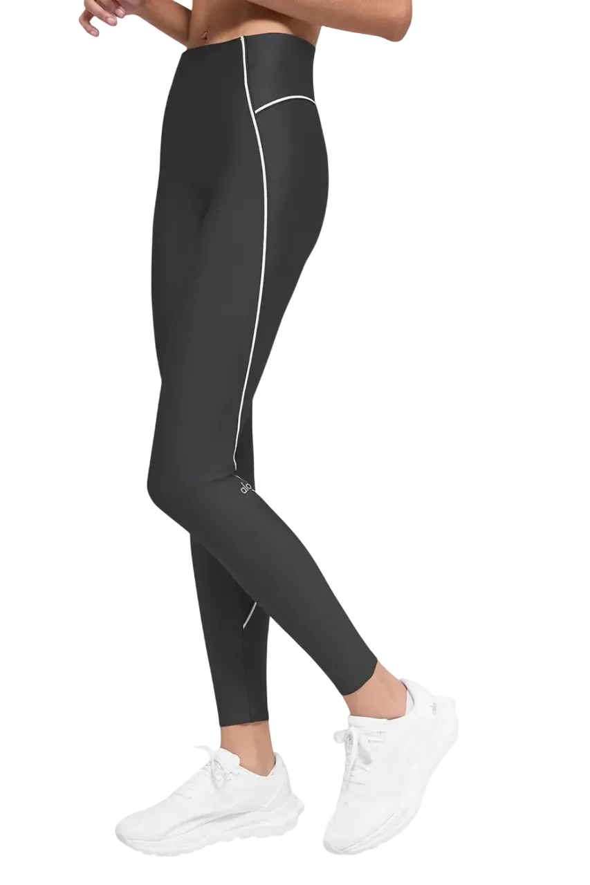 Alo Airlift High-waist Haven Legging Anthracite-white Size M