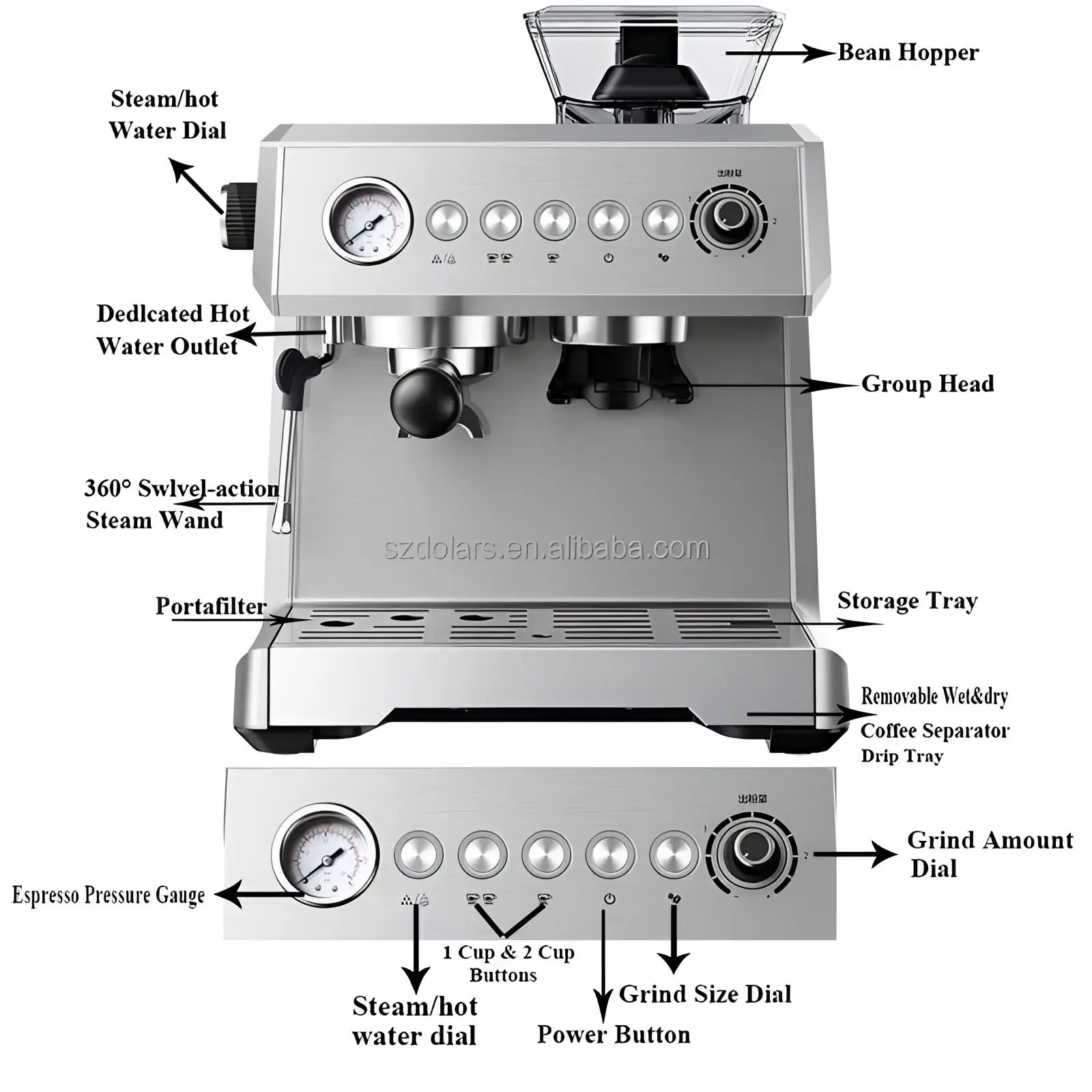 Mirno The Mini Barista Expresso Am7301