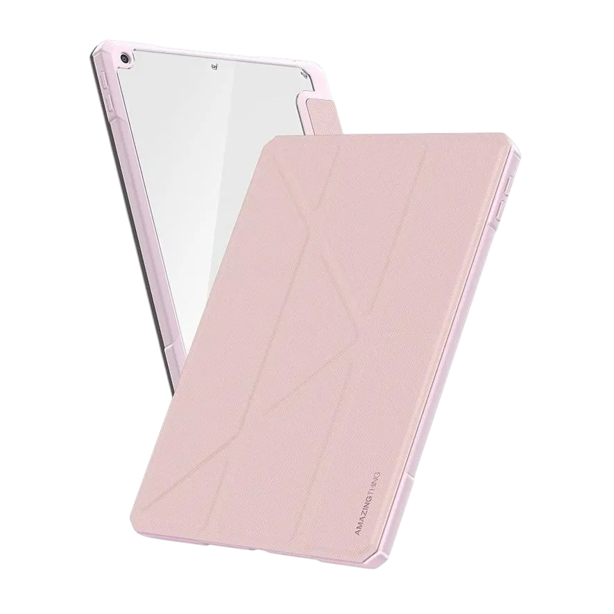 Amazingthing Titan Pro Shock-absorption Drop Proof Case Pink For Ipad 10.2-inch Gen 9 Ipadtitdg