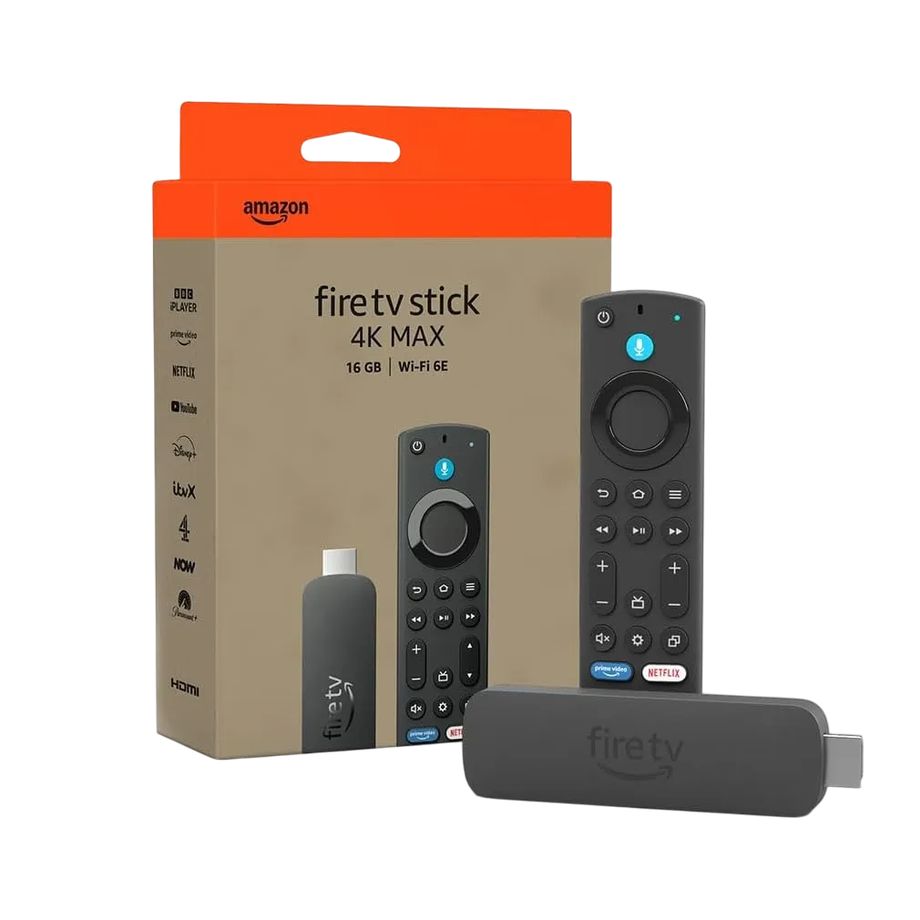 Amazon Fire Tv Stick 4k Max 16gb With Alexa Voice Remote Wifi 6e