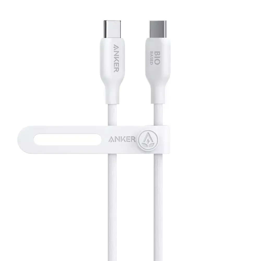 Anker 322 Usb-c To Usb-c Cable 6ft Braided White