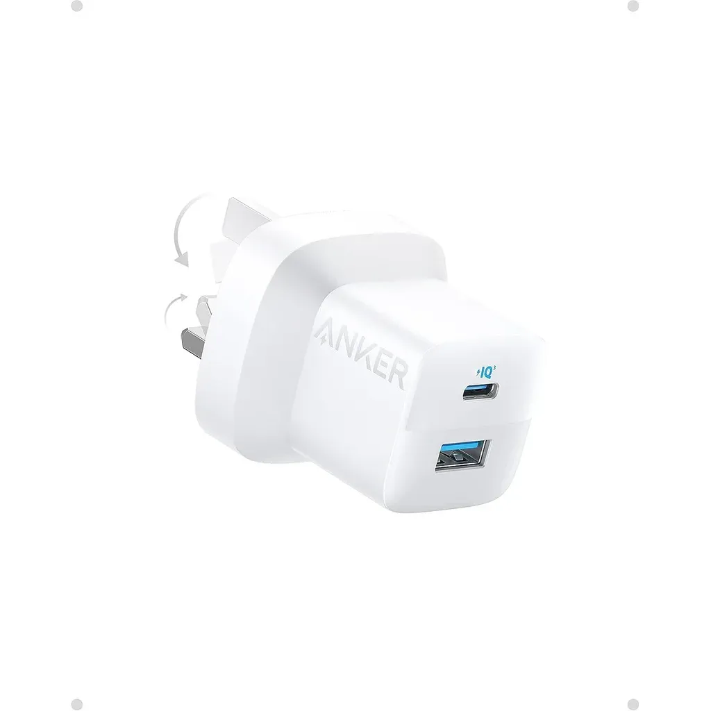 Anker 323 Charger 33w 3ft C-l Bundle White