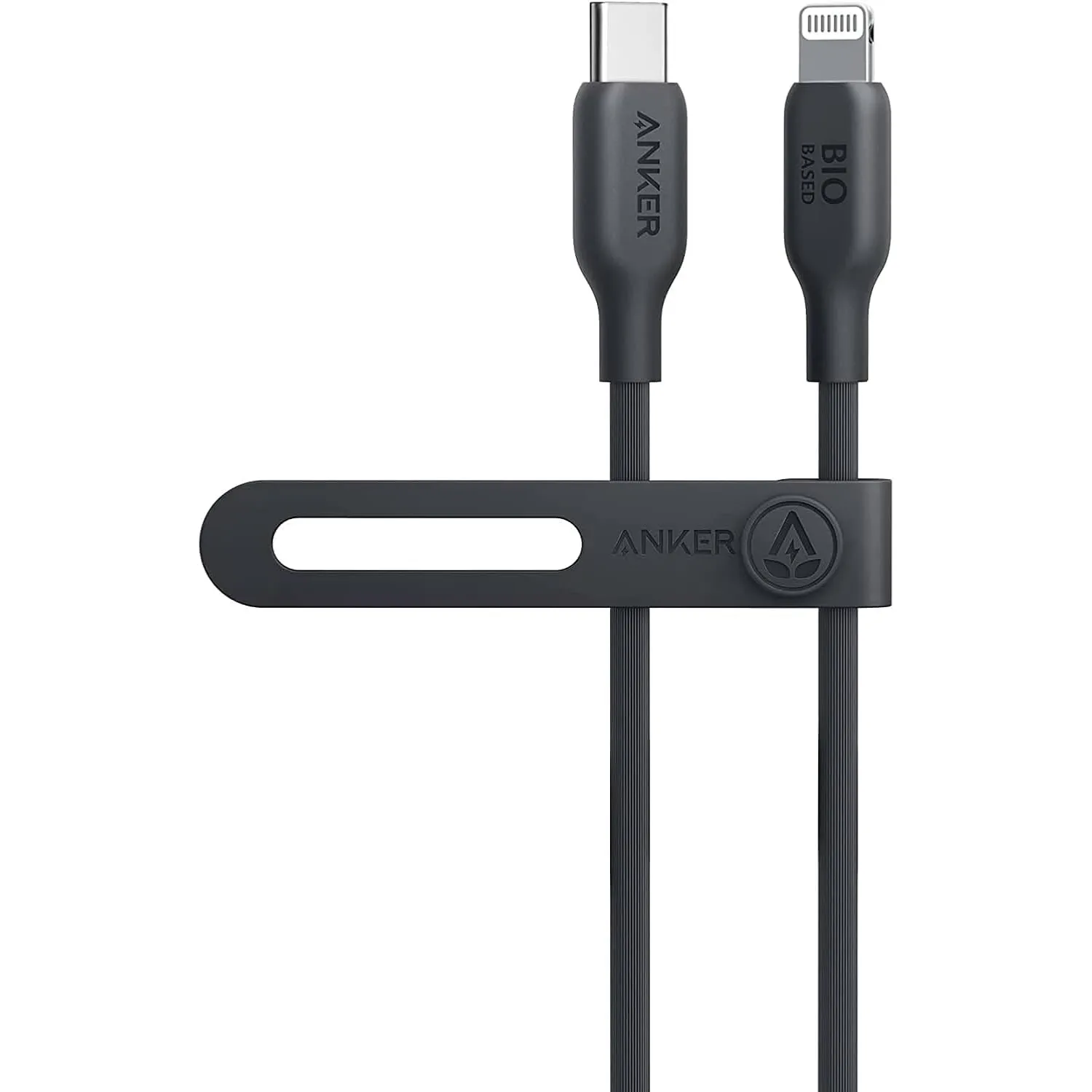 Anker 542 Usb-c To Lightning Cable Bio-based 3ft Black