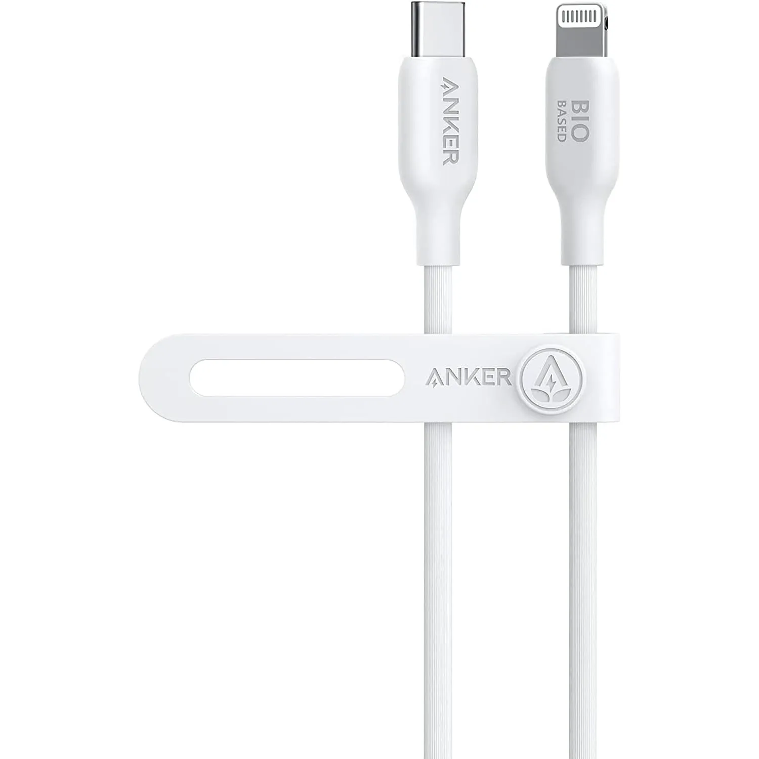 Anker 542 Usb-c To Lightning Cable Bio-based 3ft White