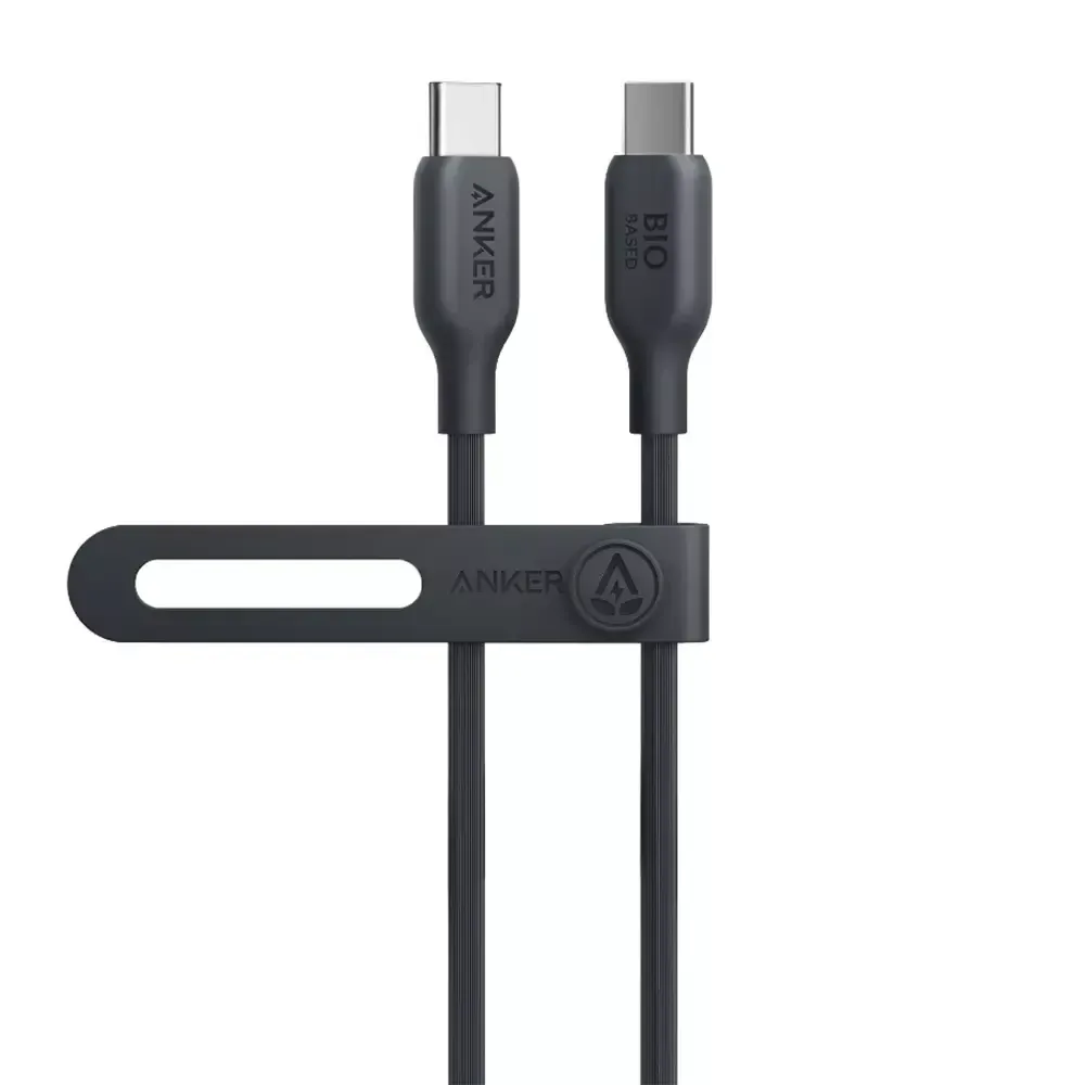 Anker 544 Usb-c To Usb-c Cable Bio-based 3ft Black