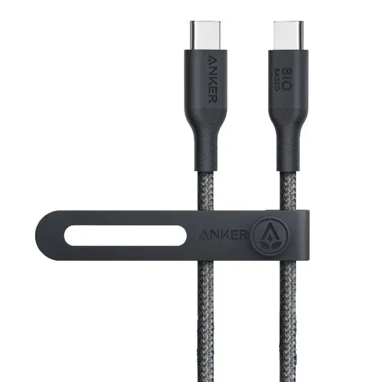 Anker 544 Usb-c To Usb-c Cable Bio-nylon 3ft Black