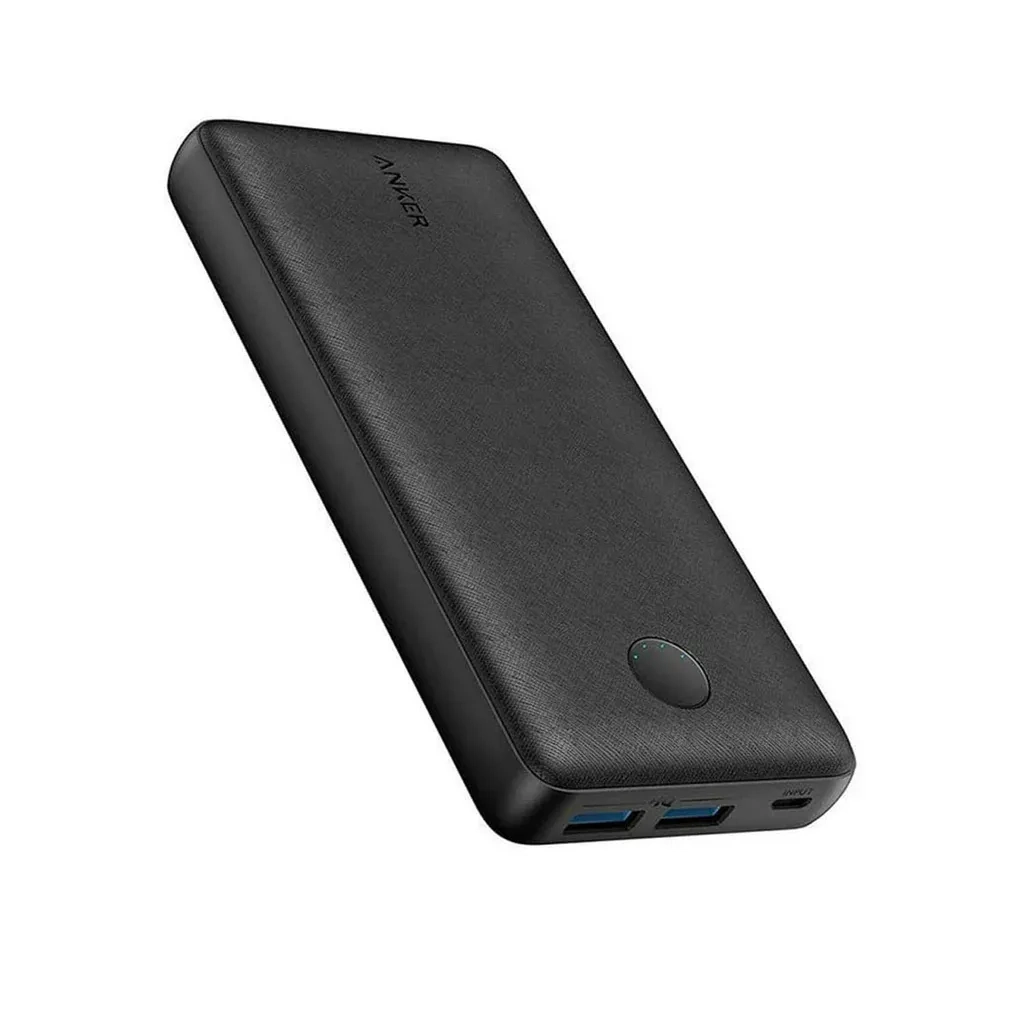 Anker A1363 Powercore Wired Power Bank 20000 Mah Black