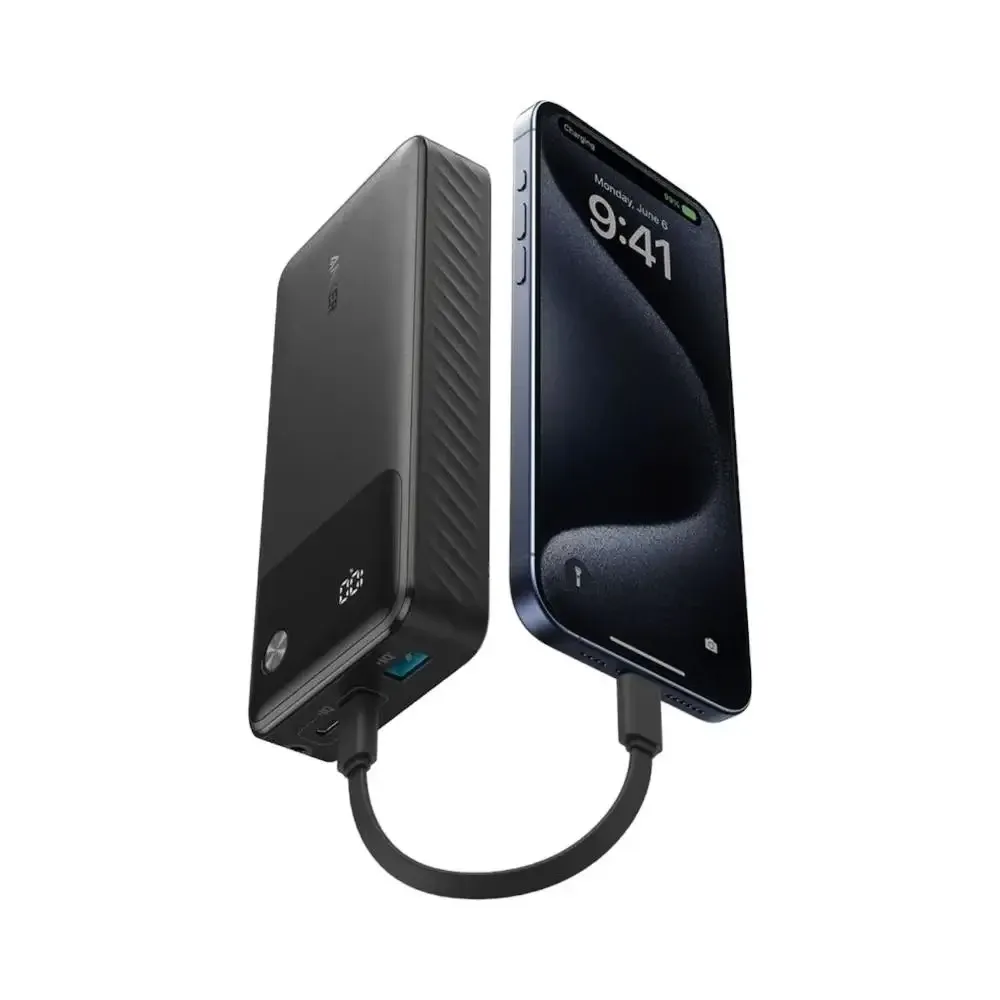 Anker Power Bank 20k 30w Black