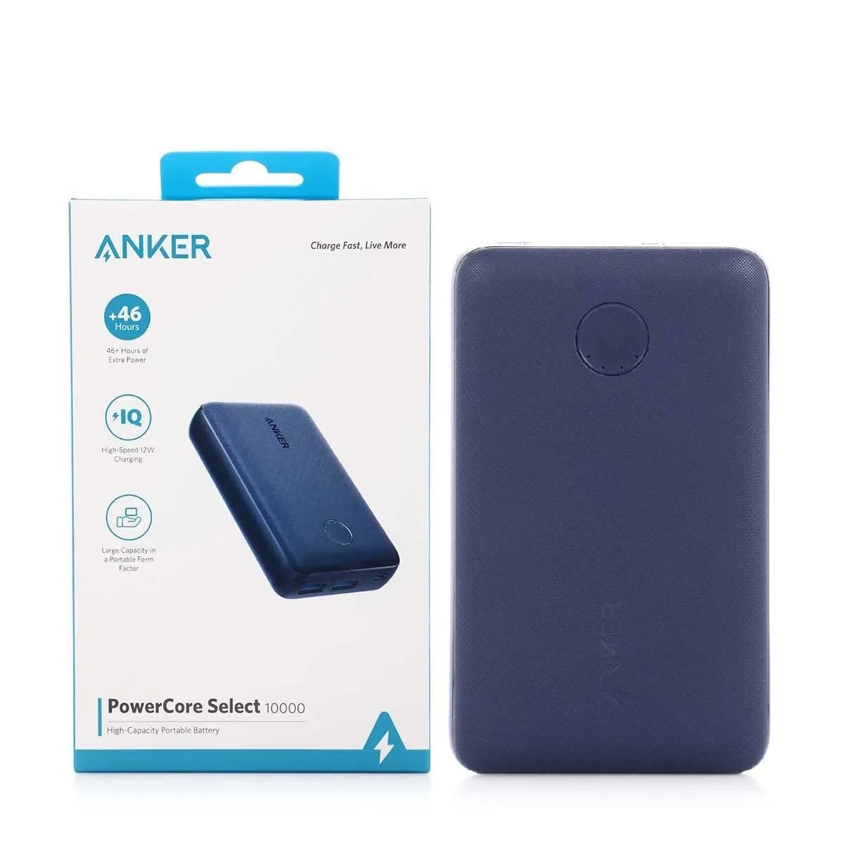 Anker Powercore Select 10000 Mah Power Bank Blue