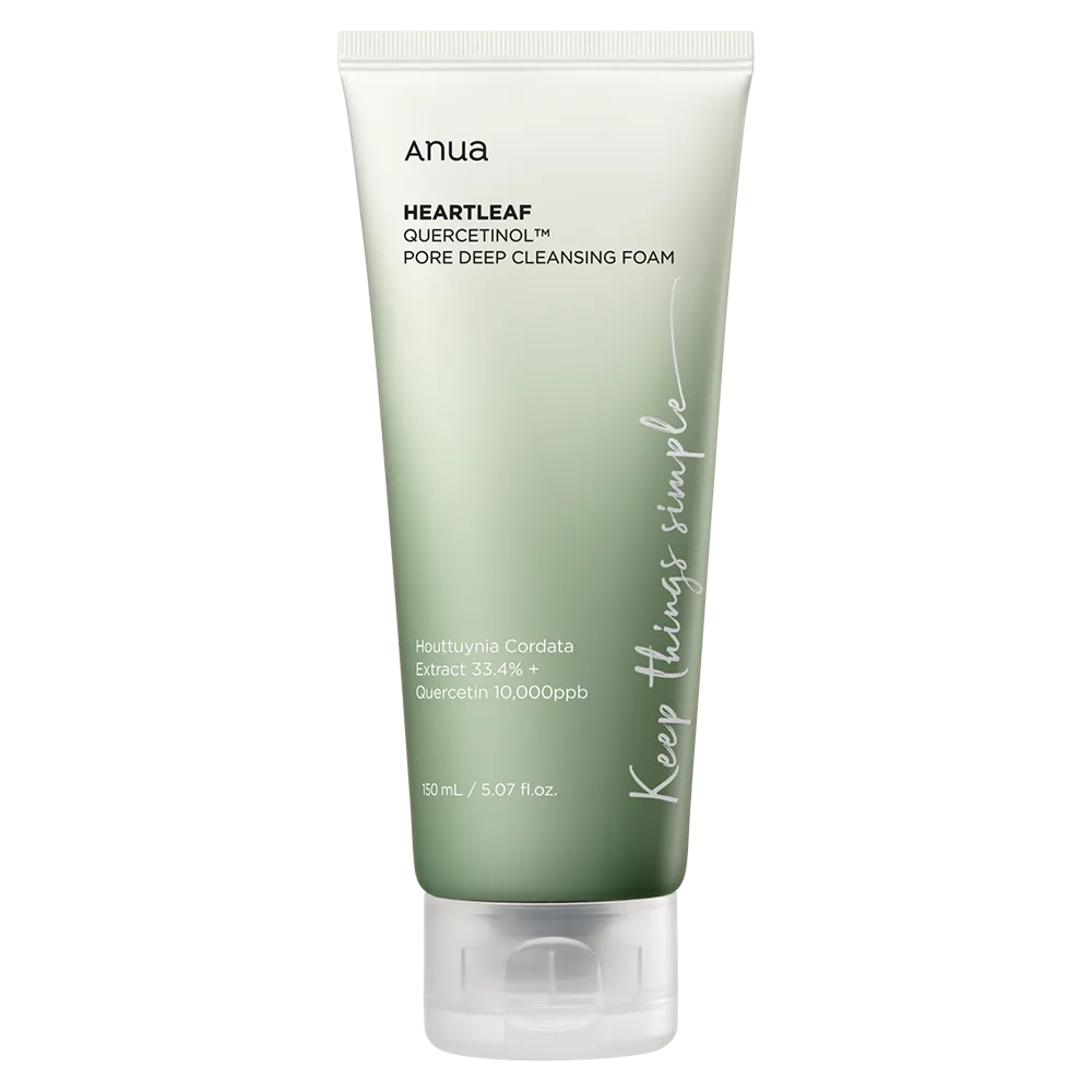 Anua Heartleaf Quercetinol Pore Deep Cleansing Foam 150 Ml