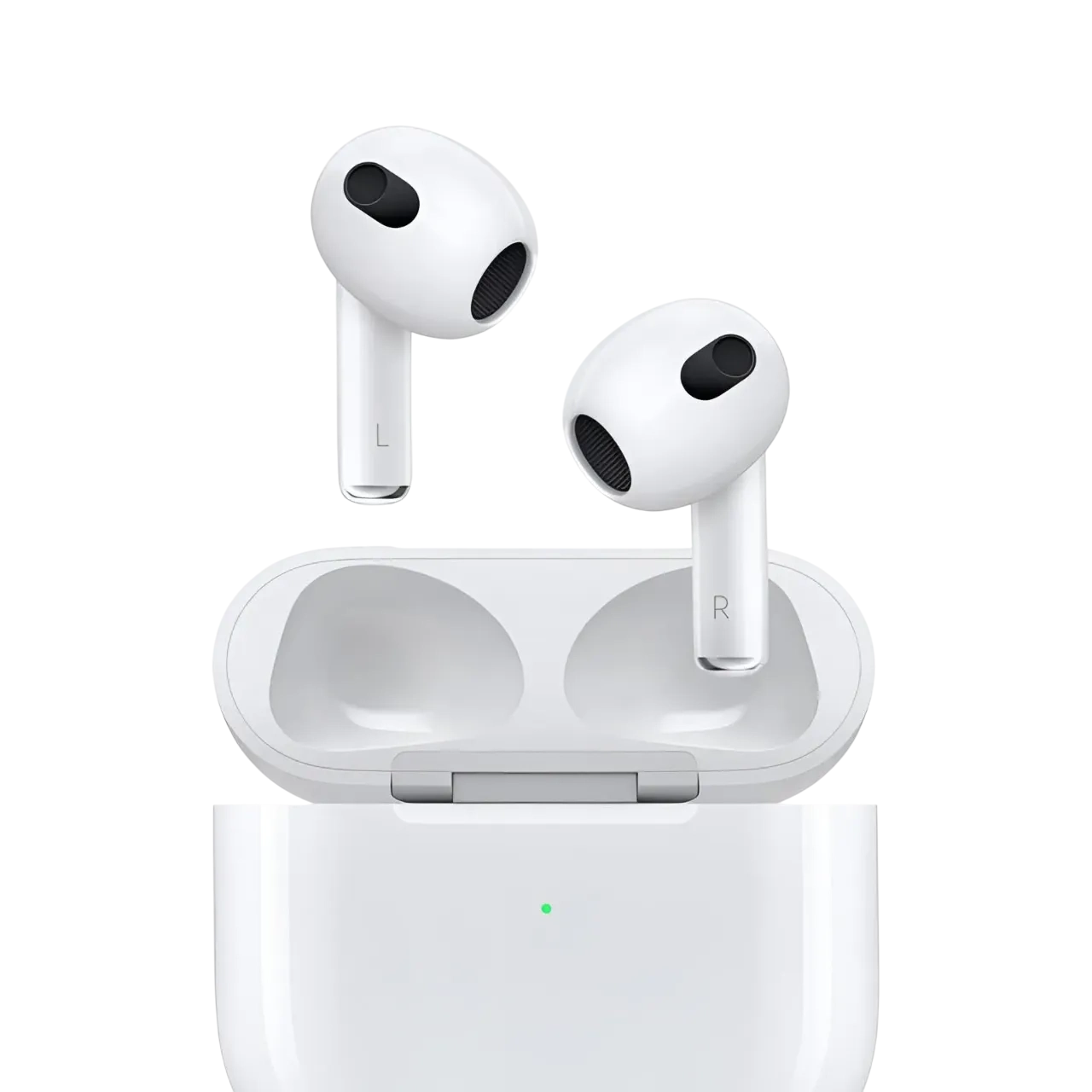 Apple Airpods True Wireless Earphones With Lightning Charging Case, 3rd Gen, Mpny3ze/a
