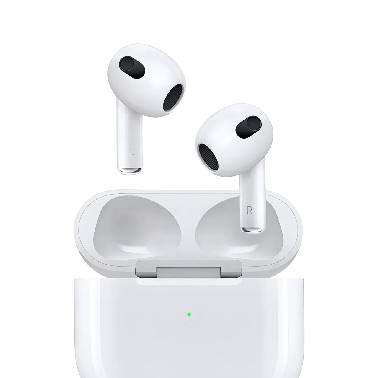 Apple Airpods True Wireless Earphones With Magsafe Charging Case, 3rd Gen, Mme73ze/a