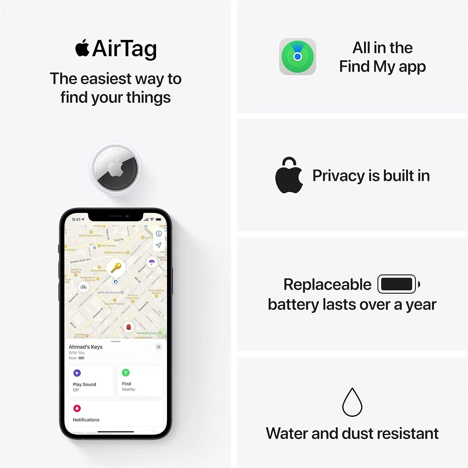 Apple New Apple Airtag 4 Pack