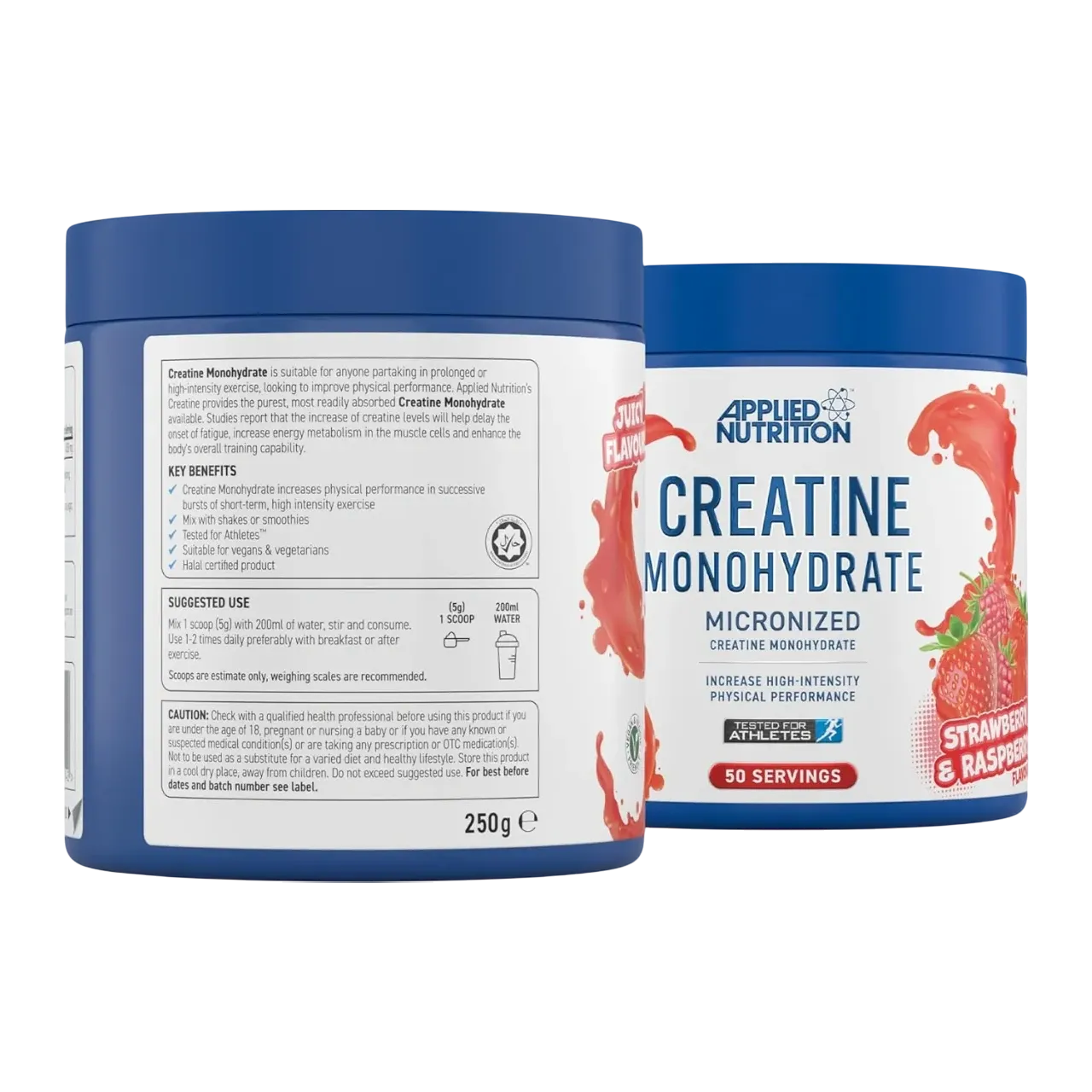 Applied Nutrition Creatine Monohydrate Strawberry & Raspberry 250g
