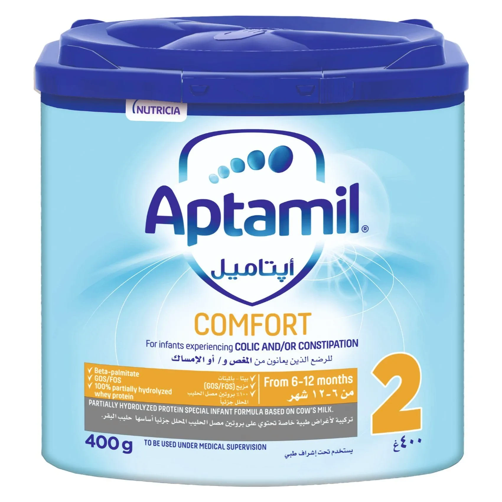 Aptamil Comfort Formula Milk Powder Stage 2 From 6 To 12 Months 400g